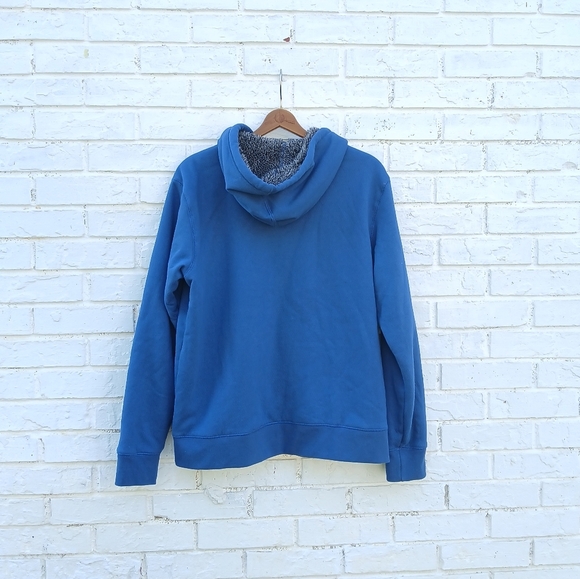 Lands' End Serious Sweats Fleece Lined Hoodie Full Zip - Picture 6 of 6